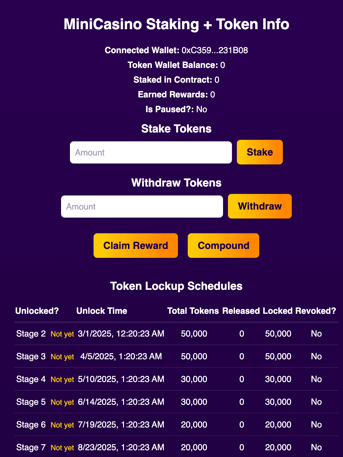 Signup